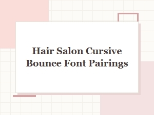 Bouncy Curls and Playful Fonts